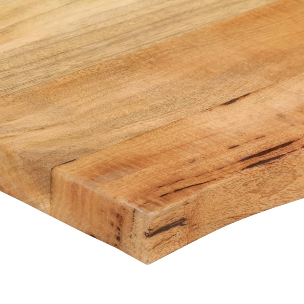 vidaXL Tafelblad met natuurlijke rand 100x60x3,8 cm massief mangohout