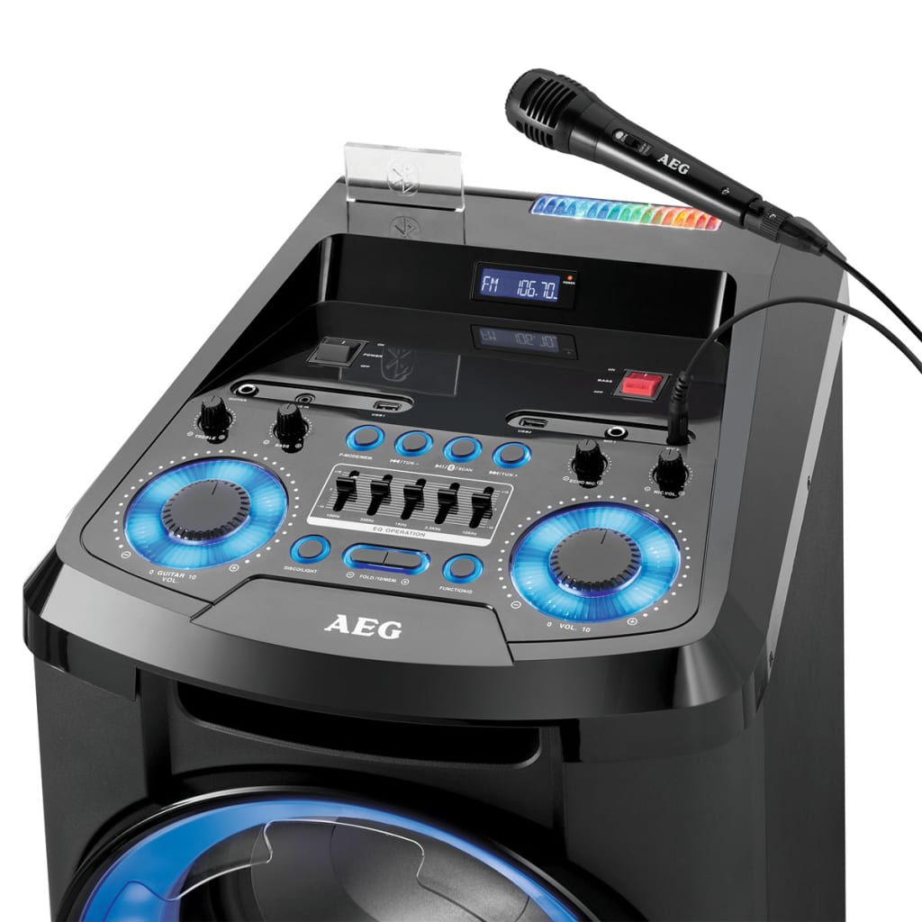 AEG Entertainment audiosysteem zwart EC 4836
