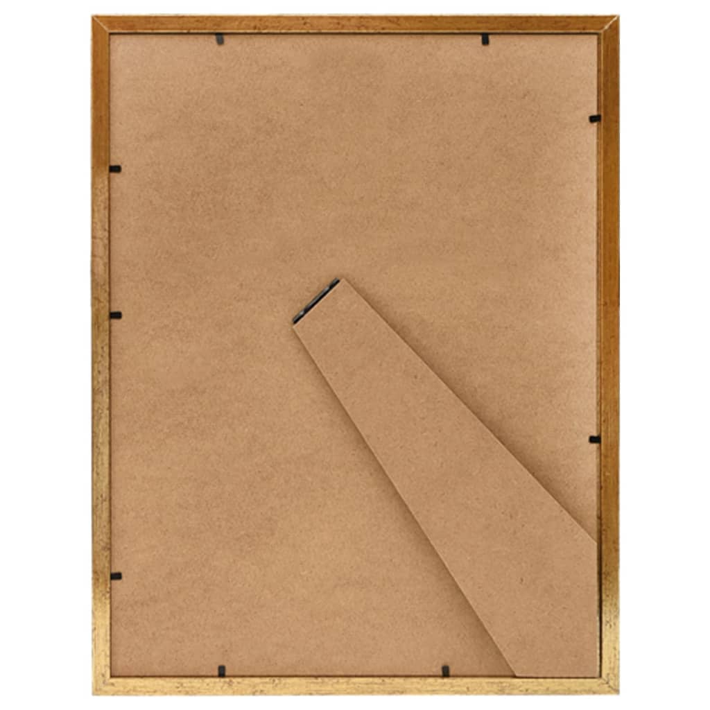 vidaXL Fotolijsten 10 st voor tafel 13x18 cm MDF goudkleurig