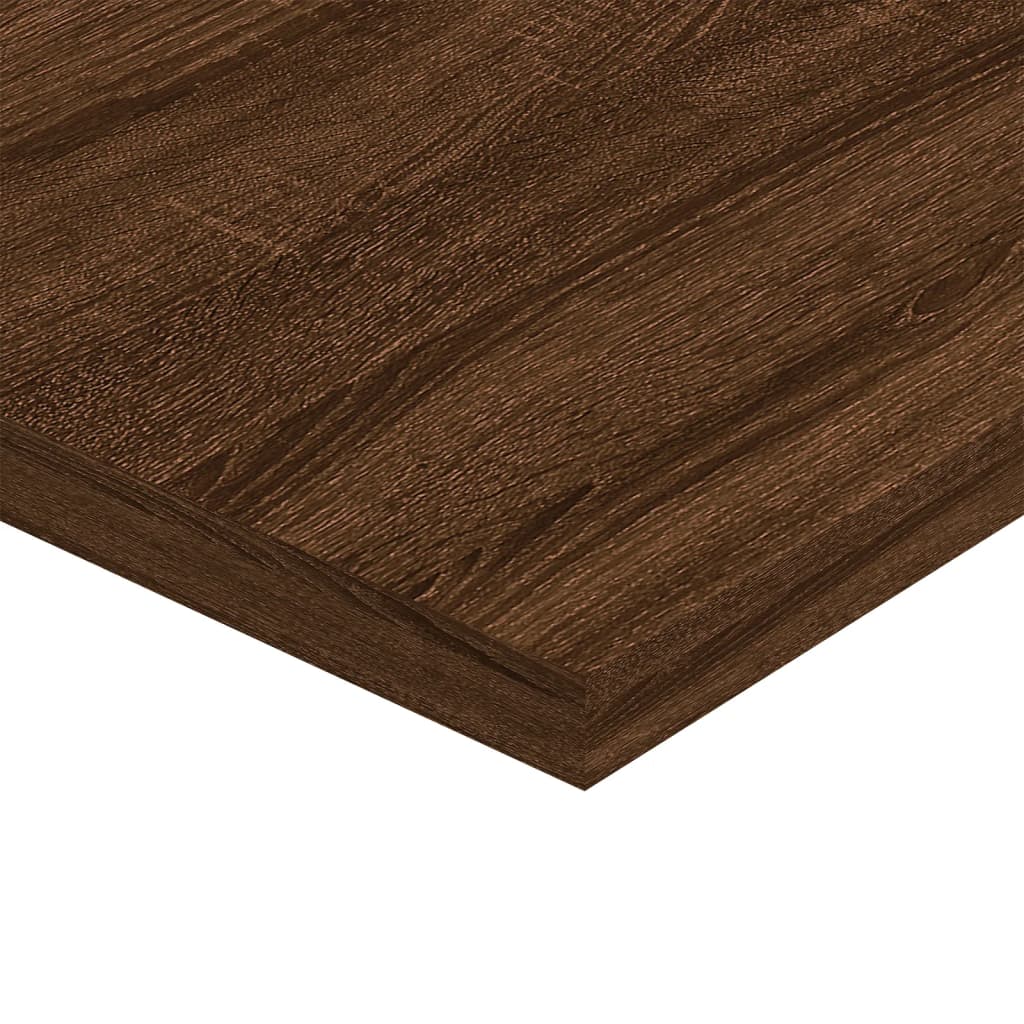 vidaXL Wandschappen 4 st 40x30x1,5 cm bewerkt hout bruin eikenkleur