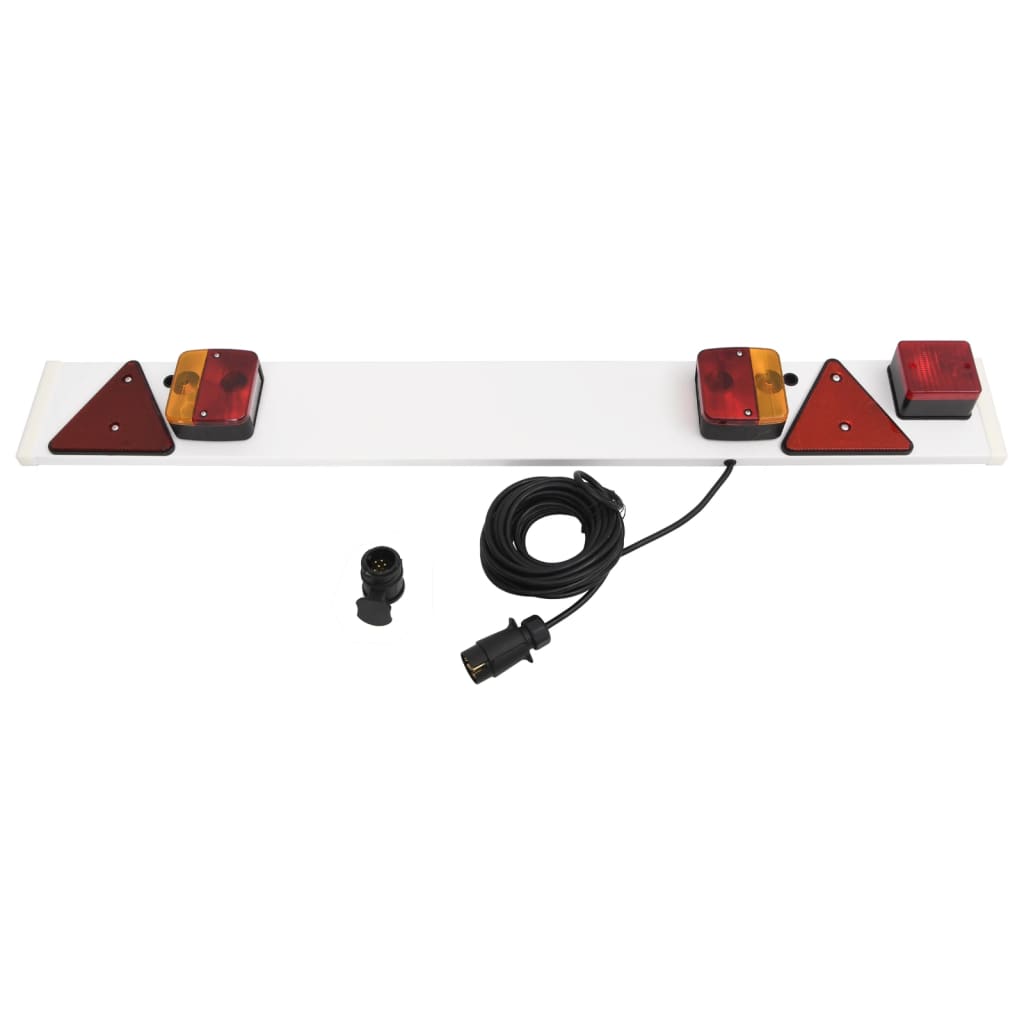 2 x achterlichten voor aanhanger, led, 5 functies, 12 V, 24 V