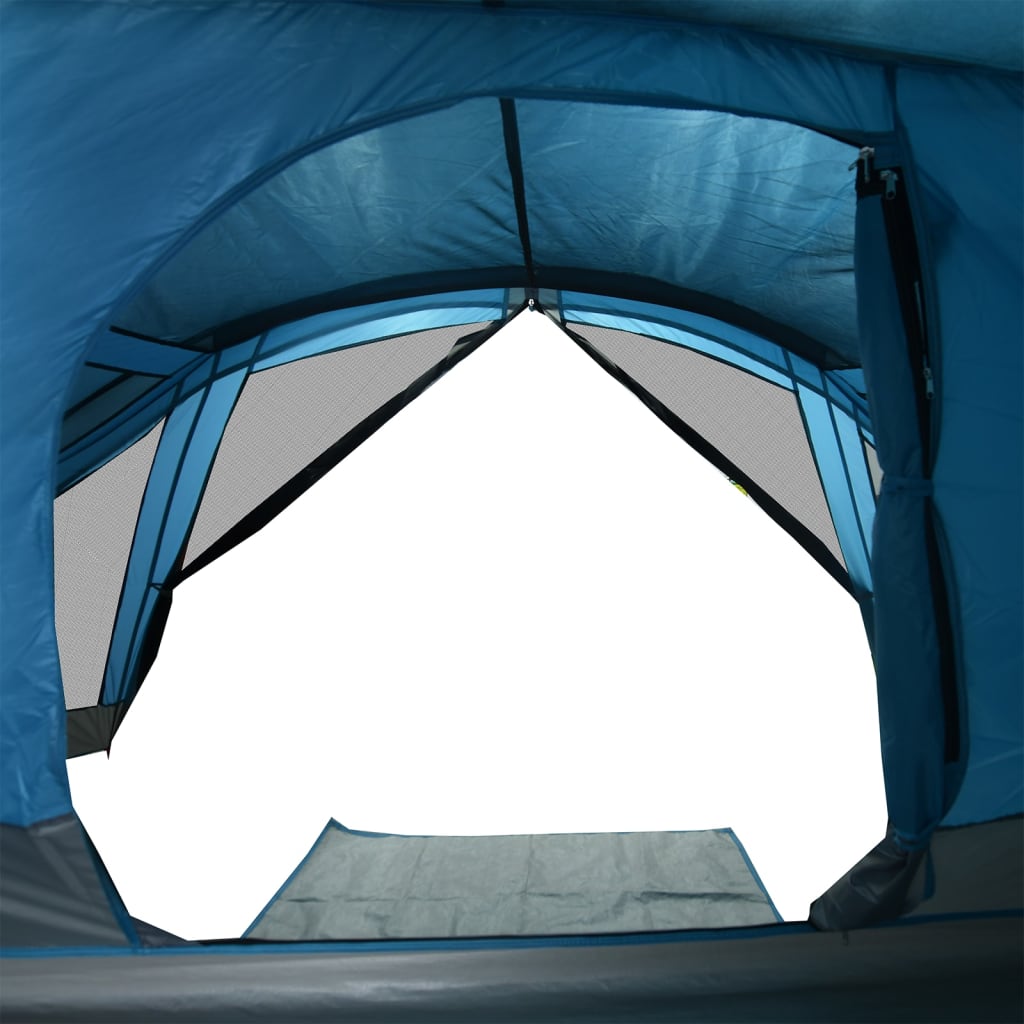 vidaXL Tent 4-persoons waterdicht blauw