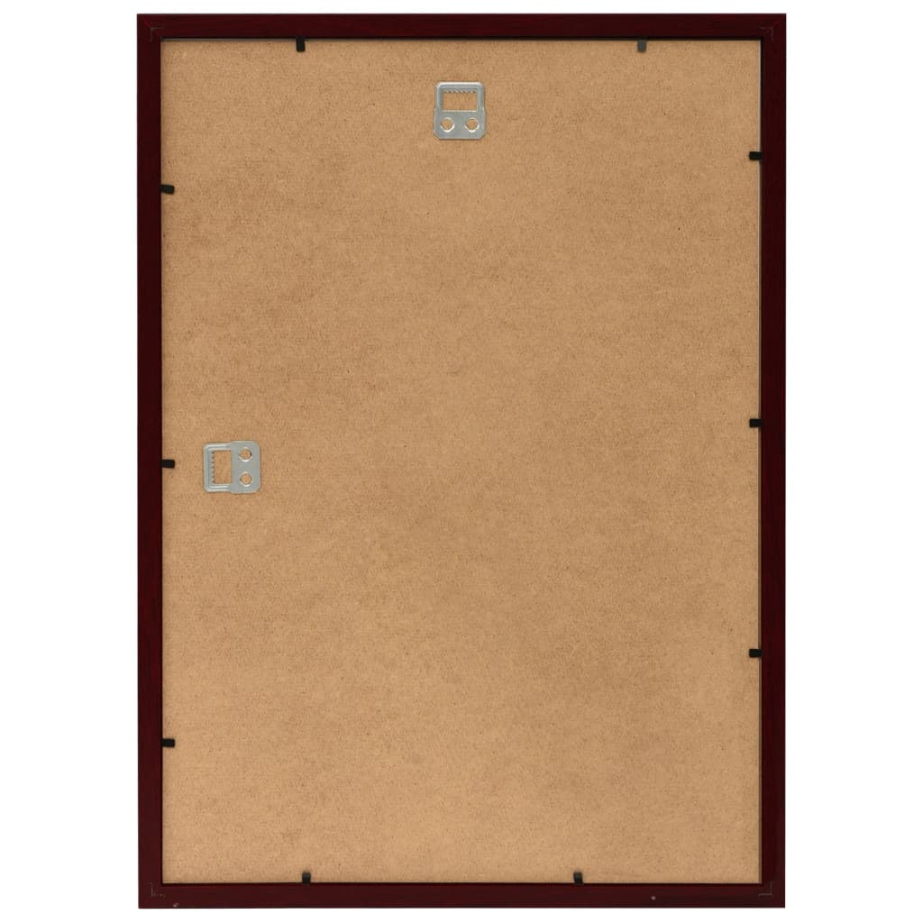 vidaXL Fotolijsten 3 st voor wand 70x90 cm donkerrood