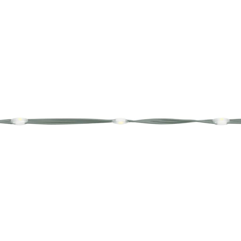 vidaXL Lichtkegel met grondpinnen 220 meerkleurige LED's 180 cm