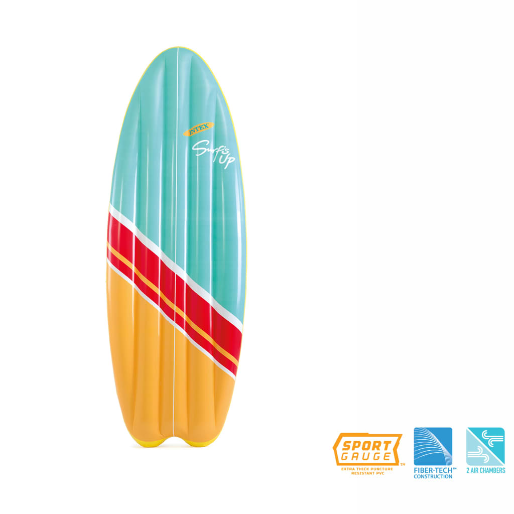 Intex Surfplank opblaasbaar Surf's Up Mats 178x69 cm 58152EU
