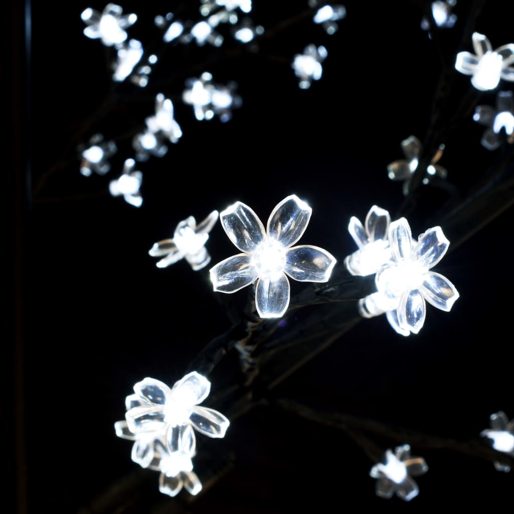 vidaXL Kerstboom 2000 LED's koudwit licht kersenbloesem 500 cm