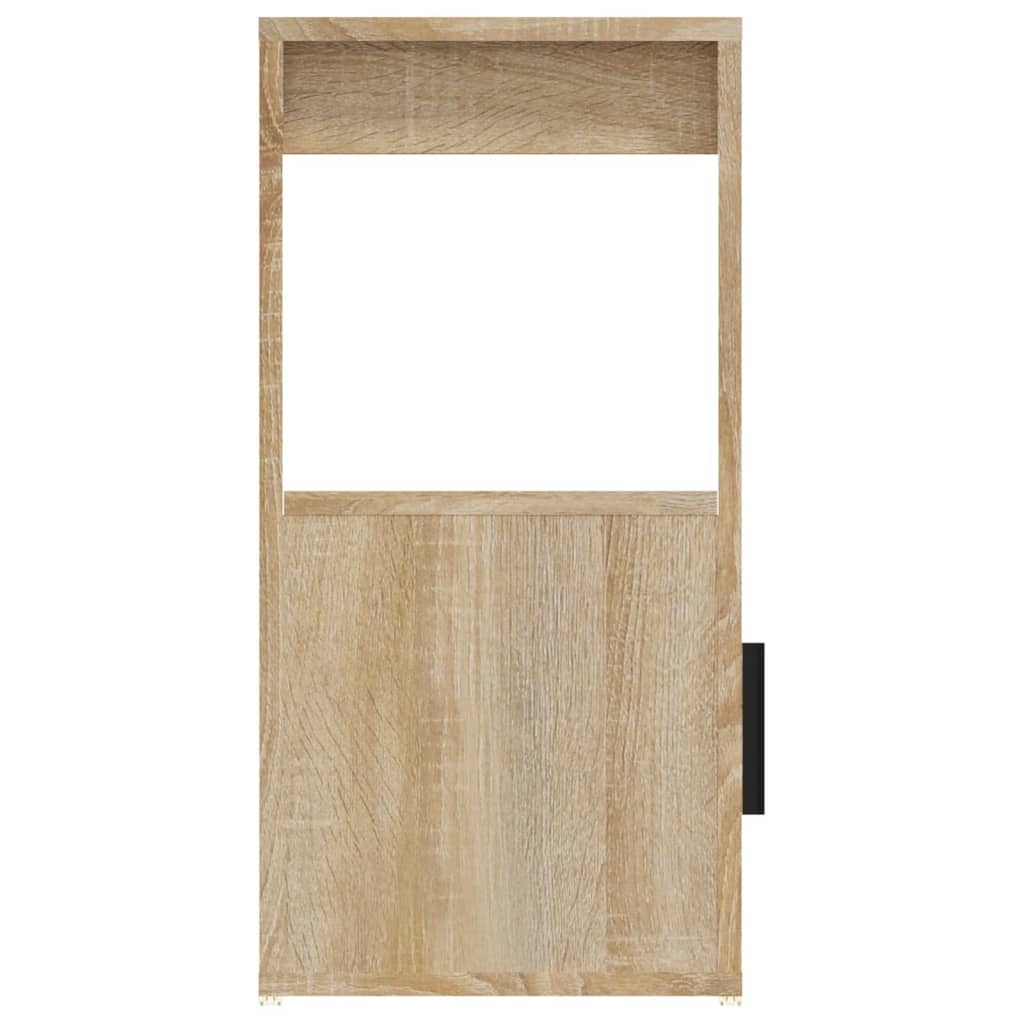 vidaXL Dressoir 80x30x60 cm bewerkt hout sonoma eikenkleurig