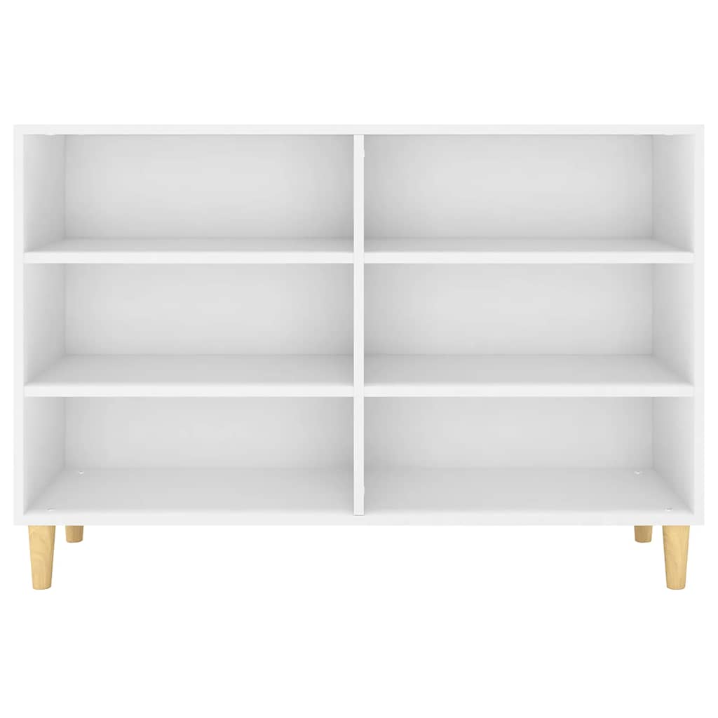 vidaXL Dressoir 103,5x35x70 cm bewerkt hout wit