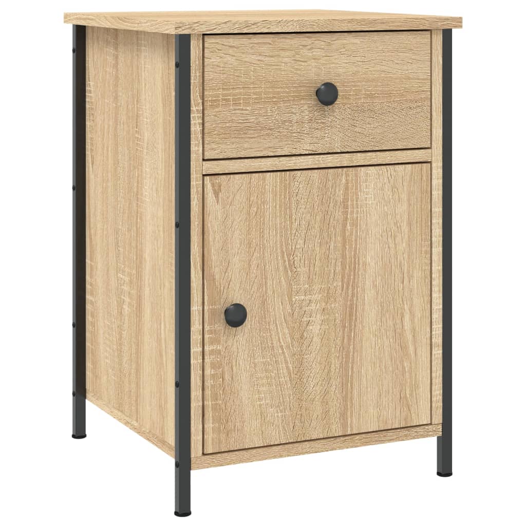 Table de Chevet vidaXL Nachtkastje 40x42x60 cm bewerkt hout bruin
