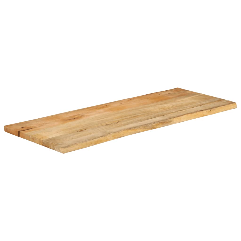 vidaXL Tafelblad met natuurlijke rand 140x60x3,8 cm massief mangohout