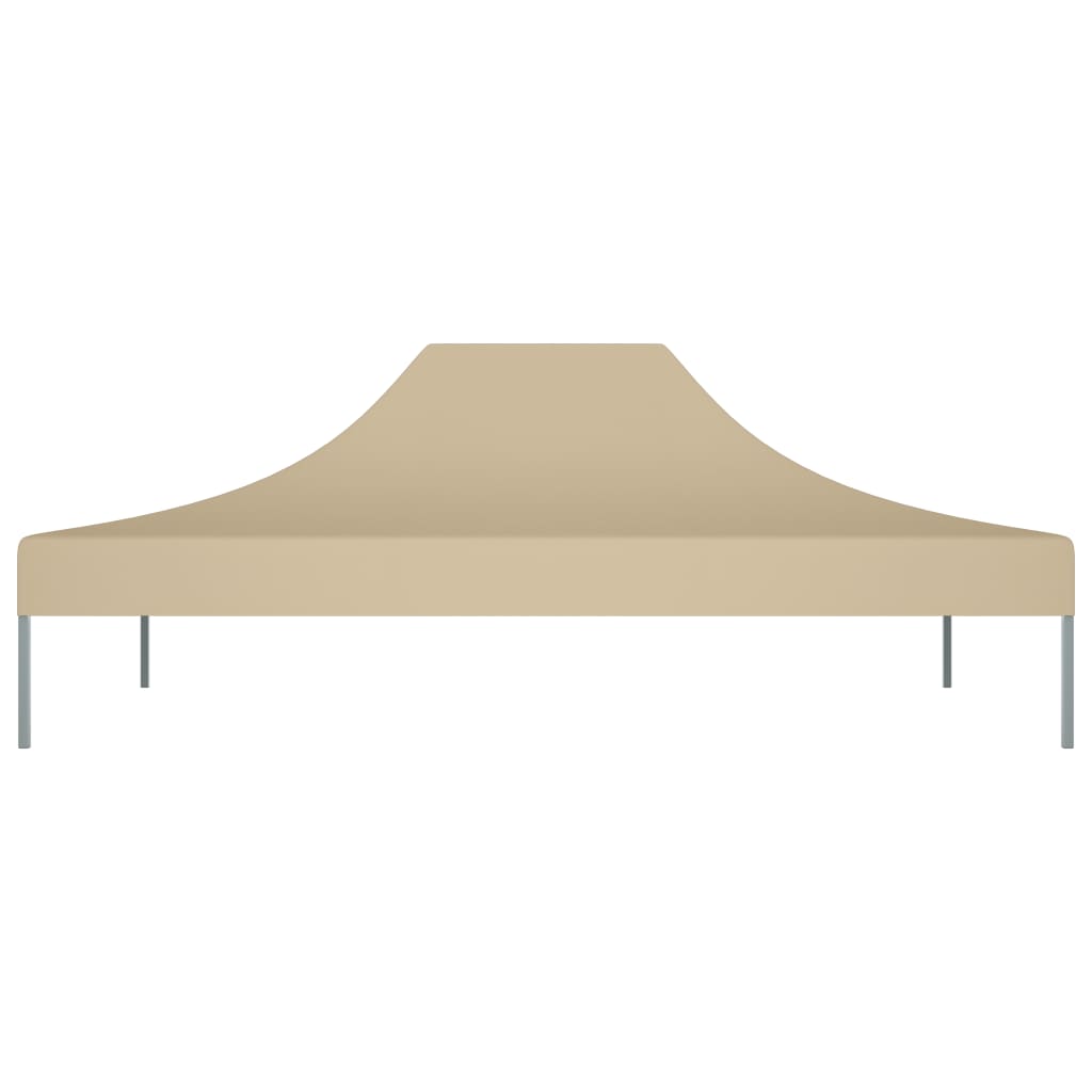 vidaXL Partytentdak 270 g/m² 4,5x3 m beige