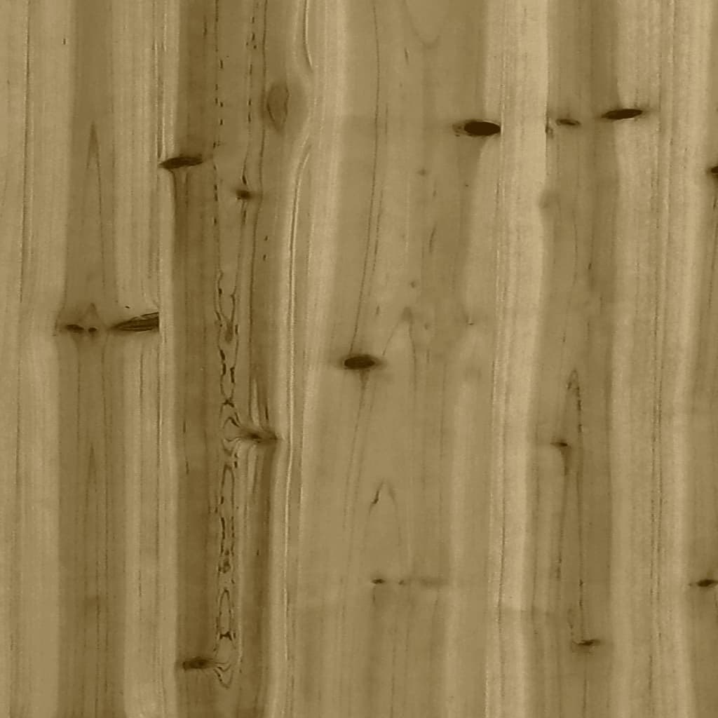 vidaXL 9-delige Loungeset geïmpregneerd grenenhout