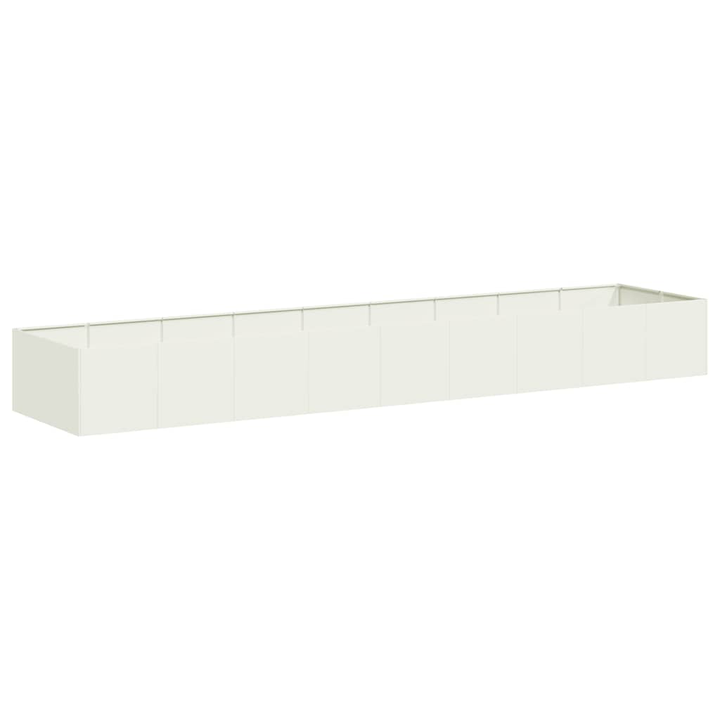 vidaXL Plantenbak verhoogd 360x80x40 cm cortenstaal, plantenbak, bloempot, bloempotstandaard, bloembak, verhoogde plantenbak, plantenbakstandaard