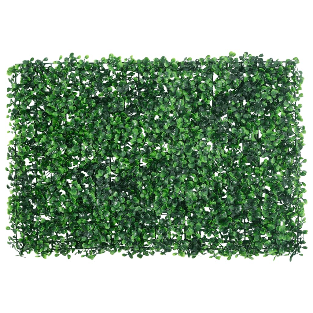 vidaXL Hek met kunstheester 6 st 40x60 cm groen