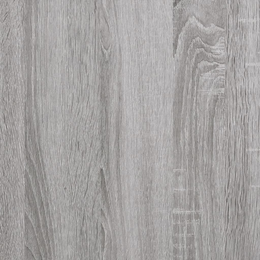 vidaXL Salontafel 100x50x35,5 cm bewerkt hout grijs sonoma eikenkleur