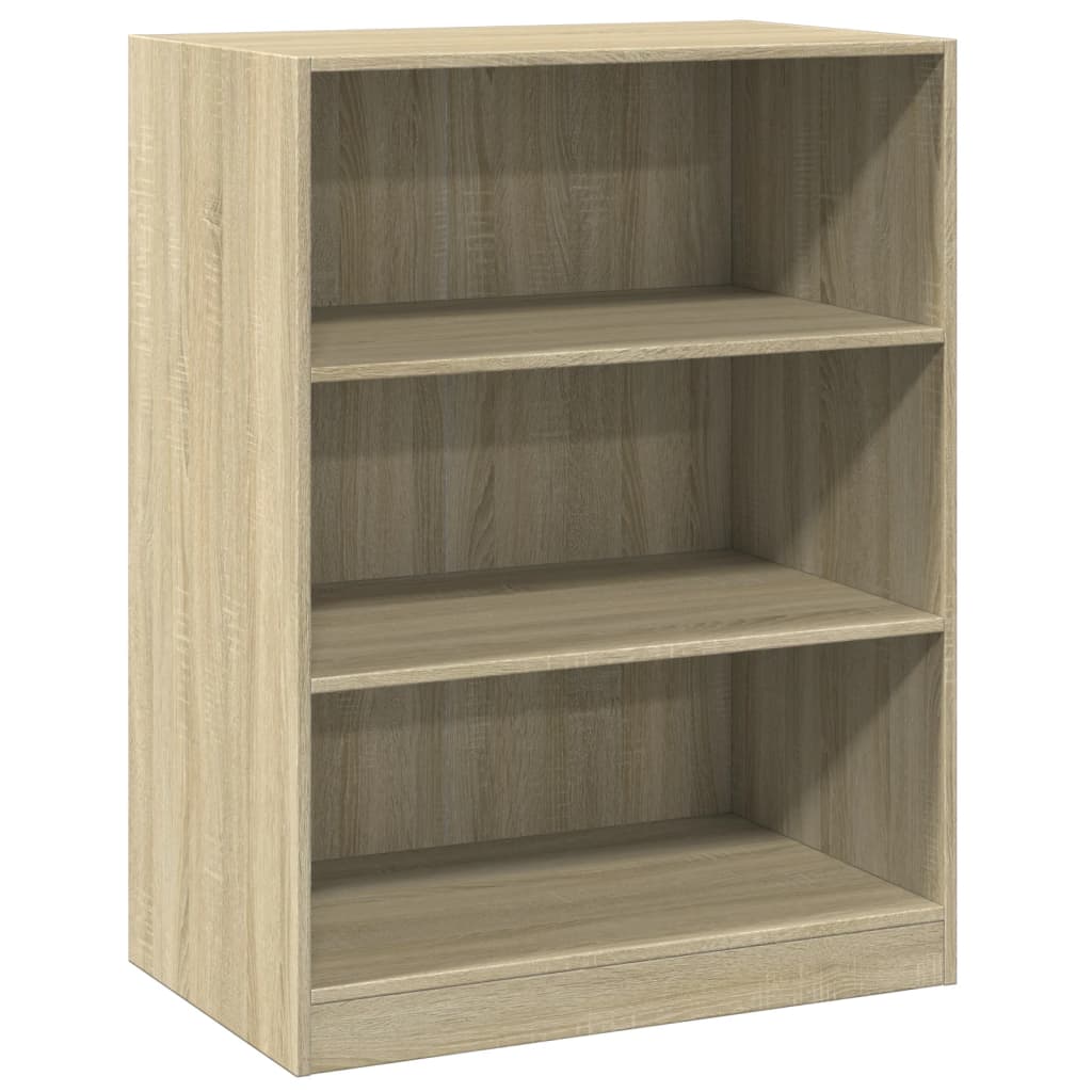 vidaXL Kledingkast 77x48x102 cm bewerkt hout sonoma eikenkleurig