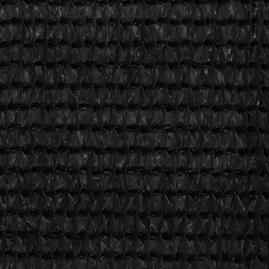 vidaXL Tenttapijt 250x350 cm zwart