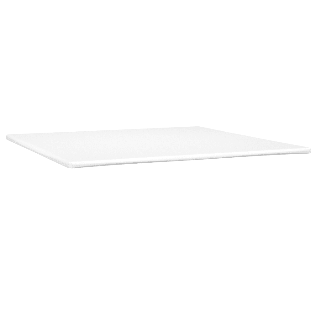 vidaXL Boxspring met matras en LED kunstleer grijs 200x200 cm
