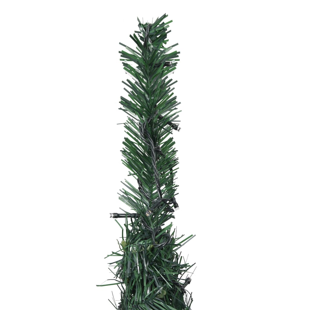 vidaXL Kunstkerstboom met verlichting pop-up 150 cm groen
