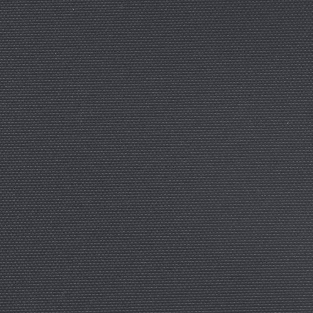 vidaXL Windscherm uittrekbaar 180x600 cm zwart