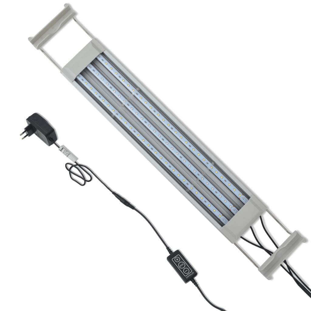 vidaXL Aquariumlamp LED IP67 50-60 cm aluminium