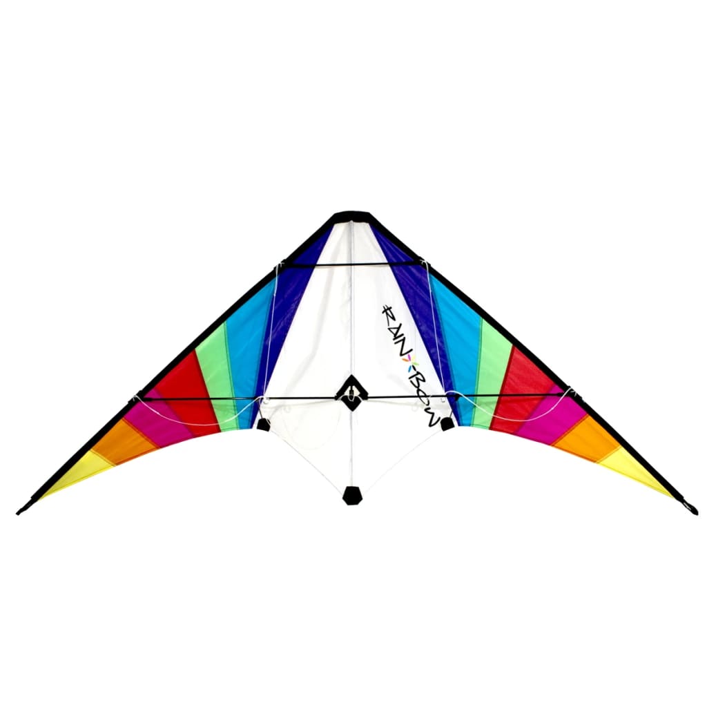 vertrekken pop Doe mijn best RHOMBUS vlieger regenboogprint 150 x 70 cm online kopen | vidaXL.be