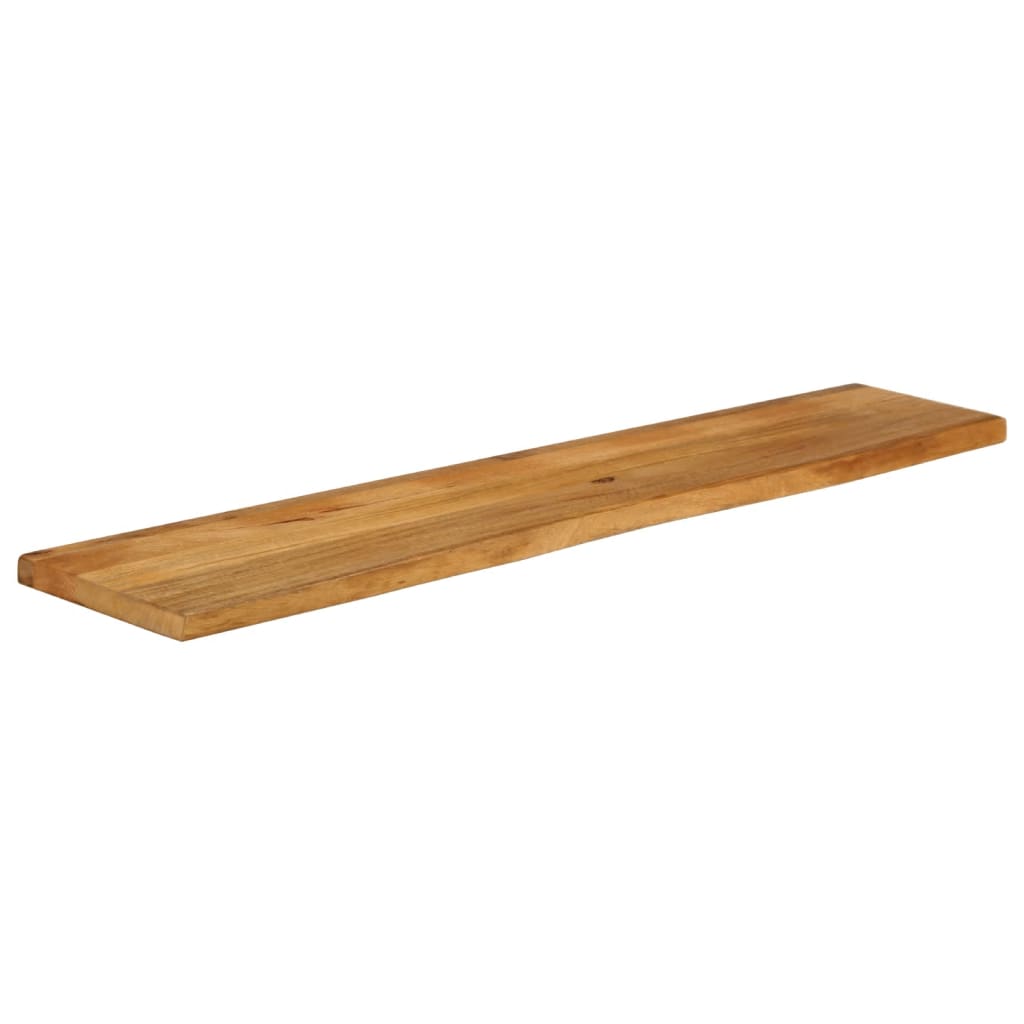 vidaXL Tafelblad met natuurlijke rand 160x40x2,5 cm massief mangohout