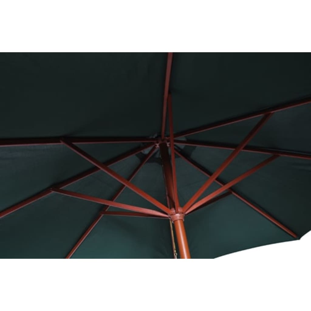 vidaXL Parasol 258 cm groen