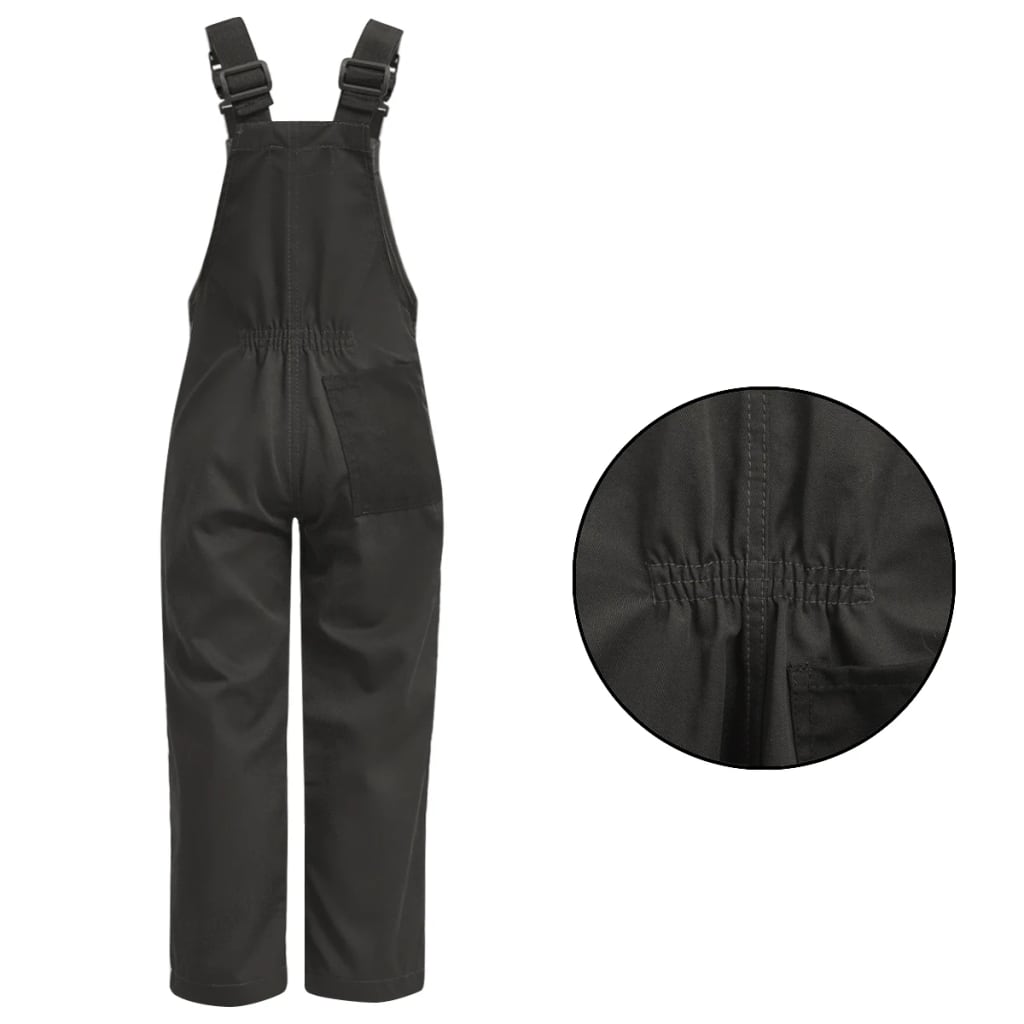 vidaXL Kinderoverall maat 98/104 grijs