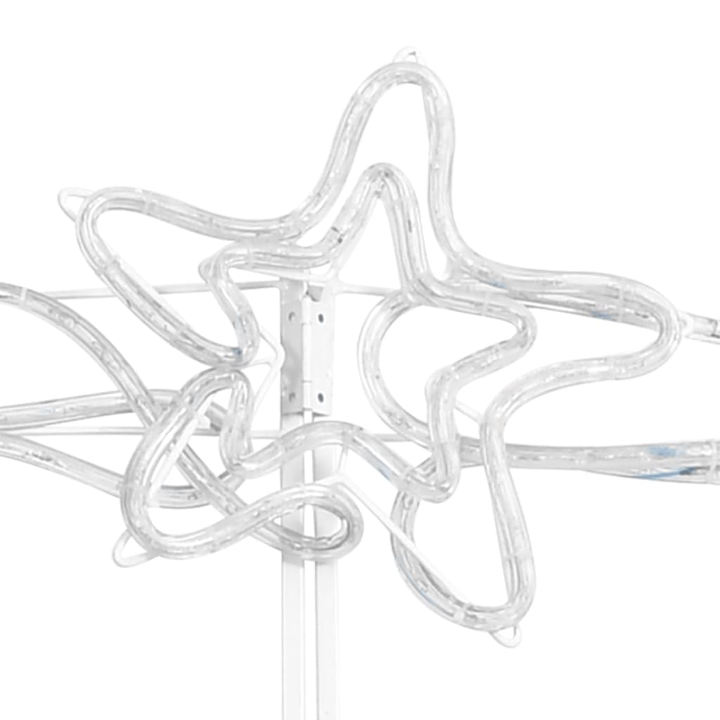 vidaXL Kerstdecoratie kerststal 240 LED's 116x41x87 cm