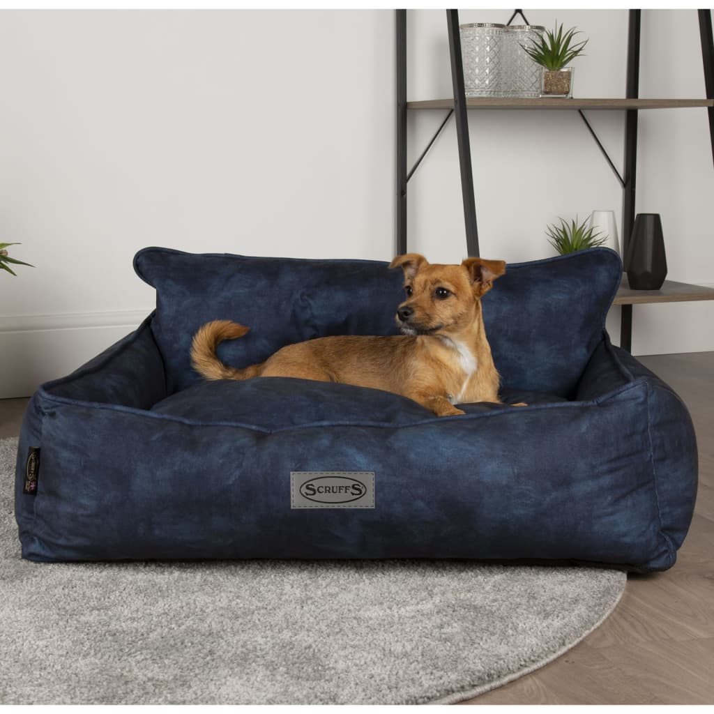 Scruffs & Tramps Hondenmand Kensington maat M 60x50 cm marineblauw