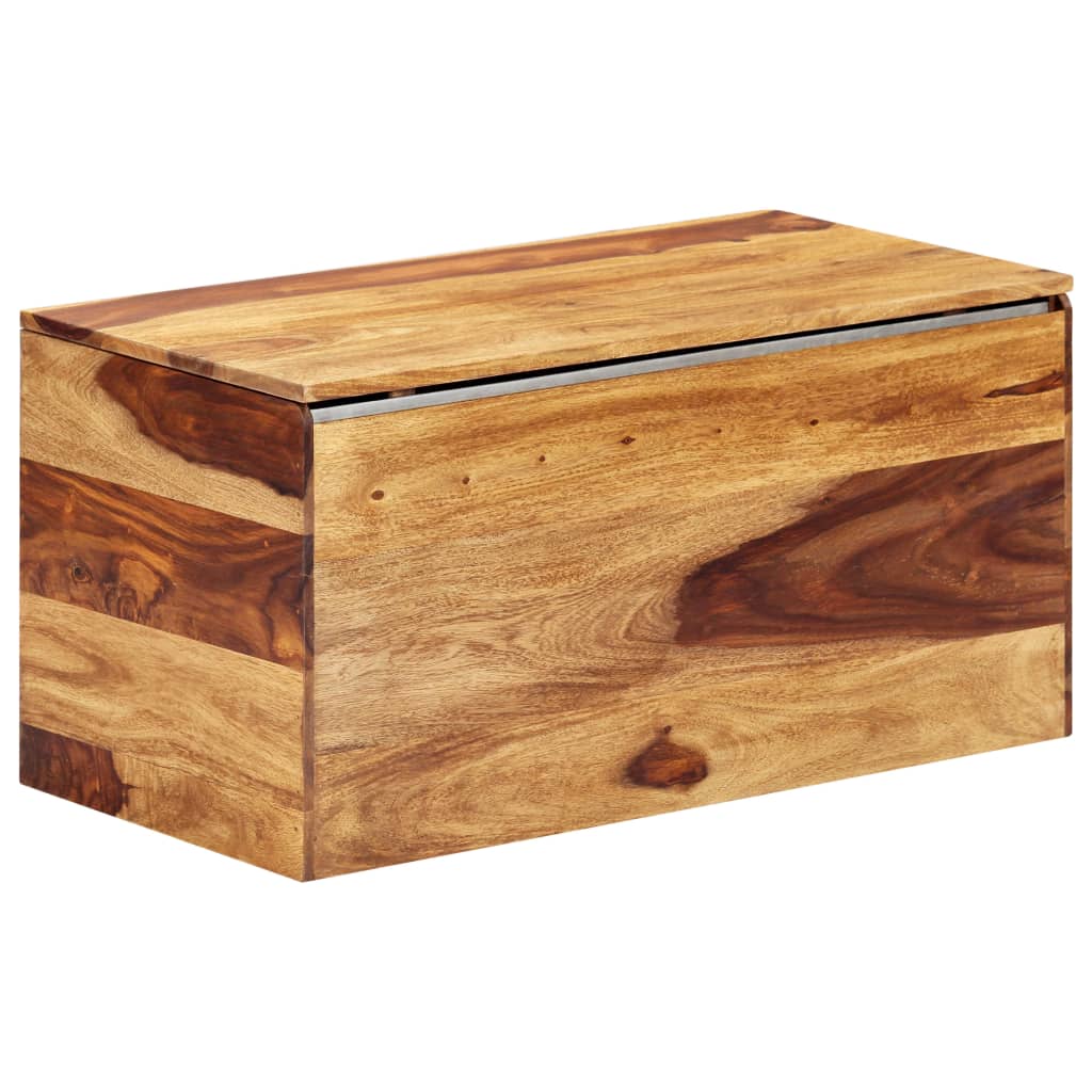 vidaXL Opbergkist 80x40x40 cm massief sheeshamhout