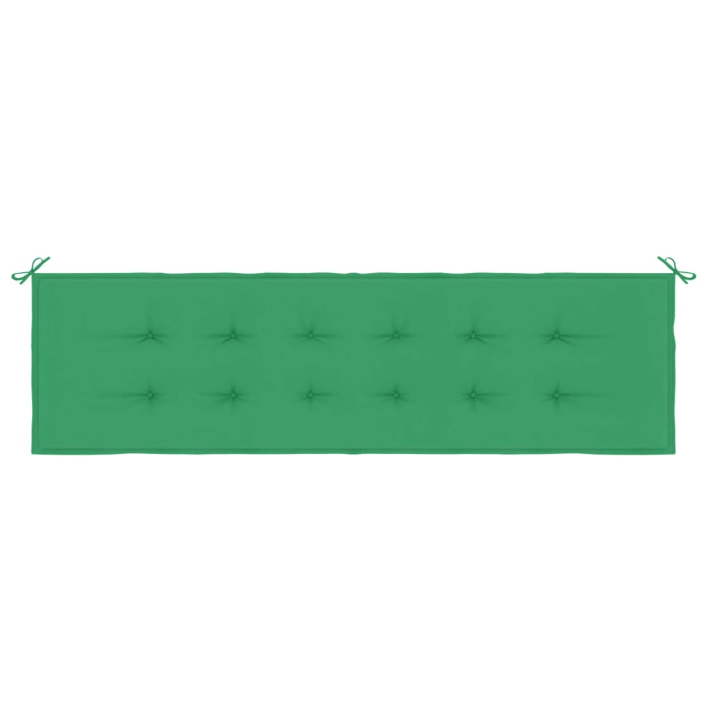 vidaXL Tuinbankkussen 180x50x3 cm oxford stof groen