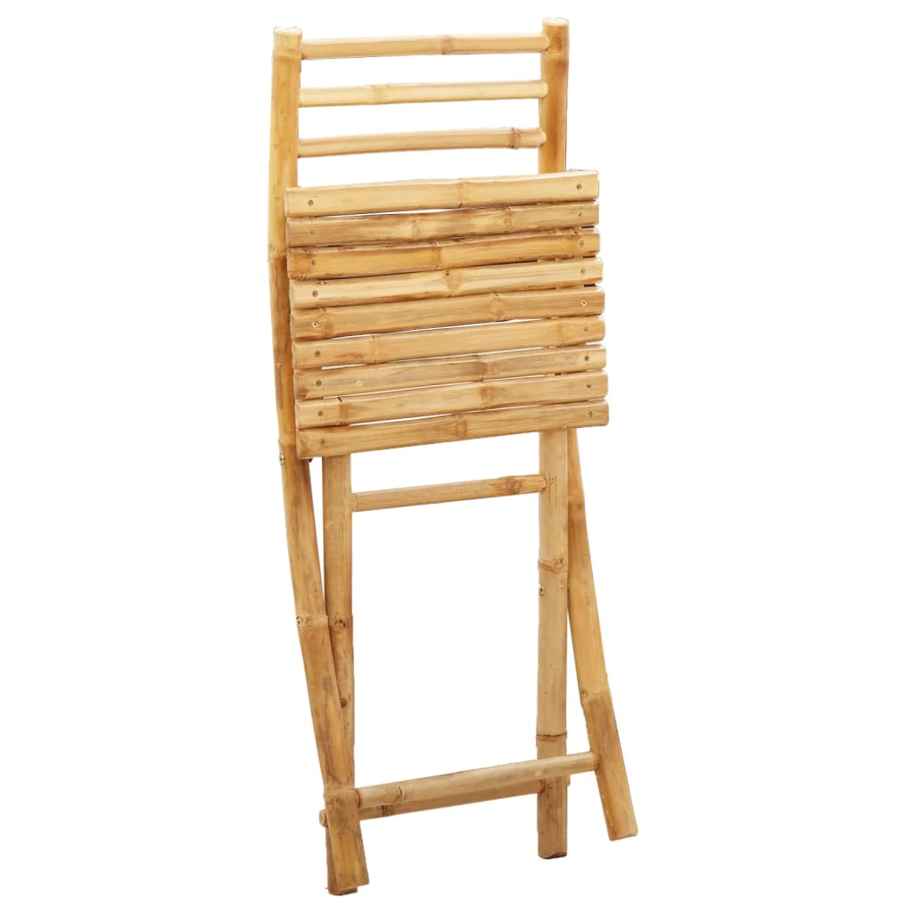 vidaXL Tuinstoelen 2 st inklapbaar 43x54x88 bamboe