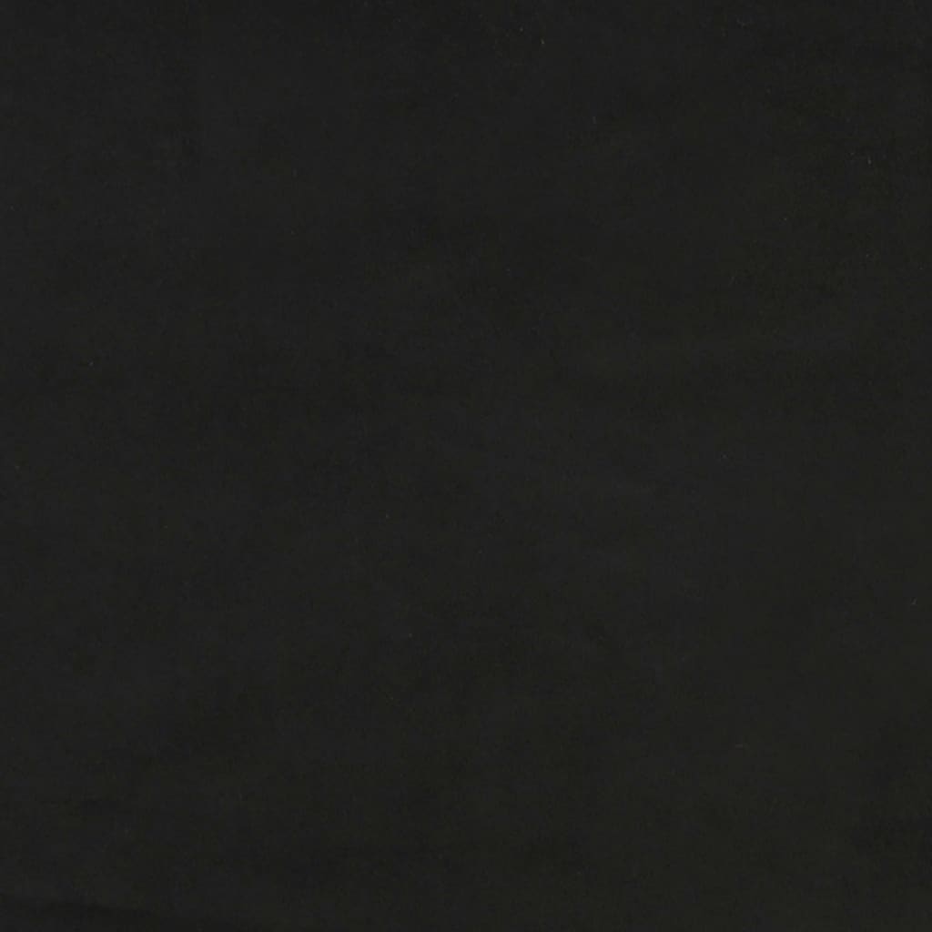 vidaXL Hoofdbord 90x5x78/88 cm fluweel zwart