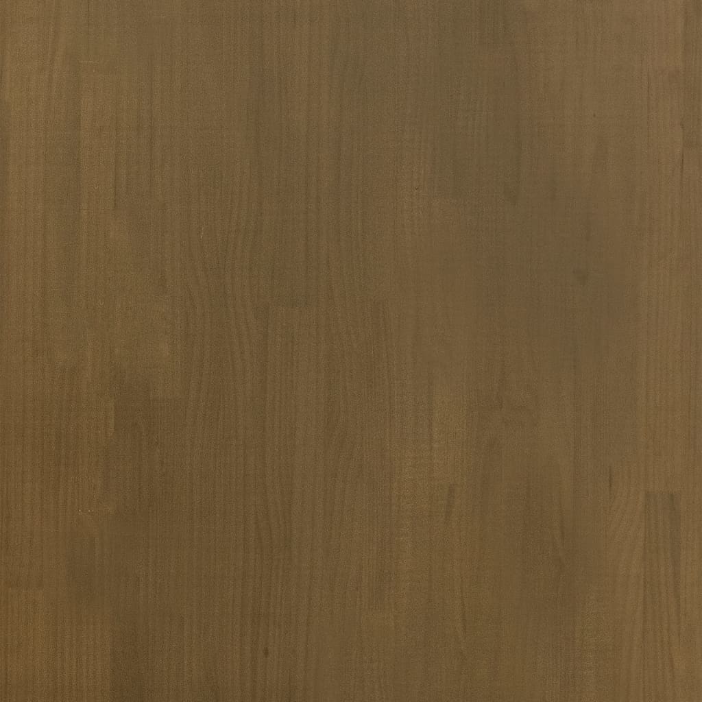 vidaXL Opbergrek 60x30x105 cm massief grenenhout bruin