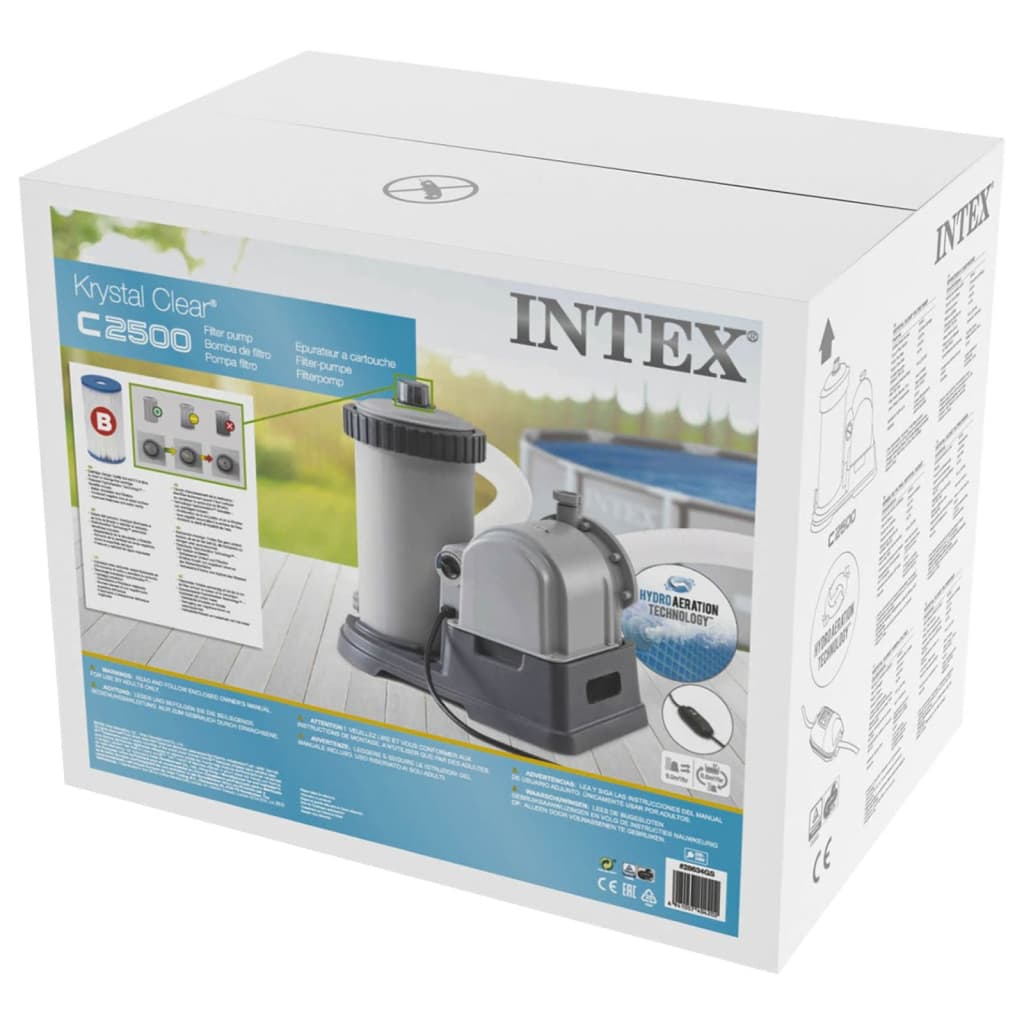Intex Cartridge filterpomp 9463 L/u 28634GS