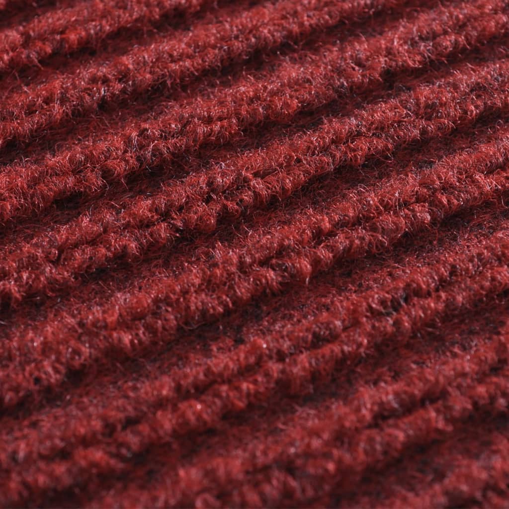 Deurmat PVC 120 x 90 cm (rood)