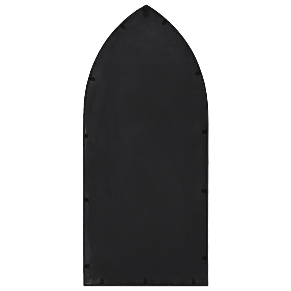 vidaXL Spiegel 100x45 cm ijzer zwart