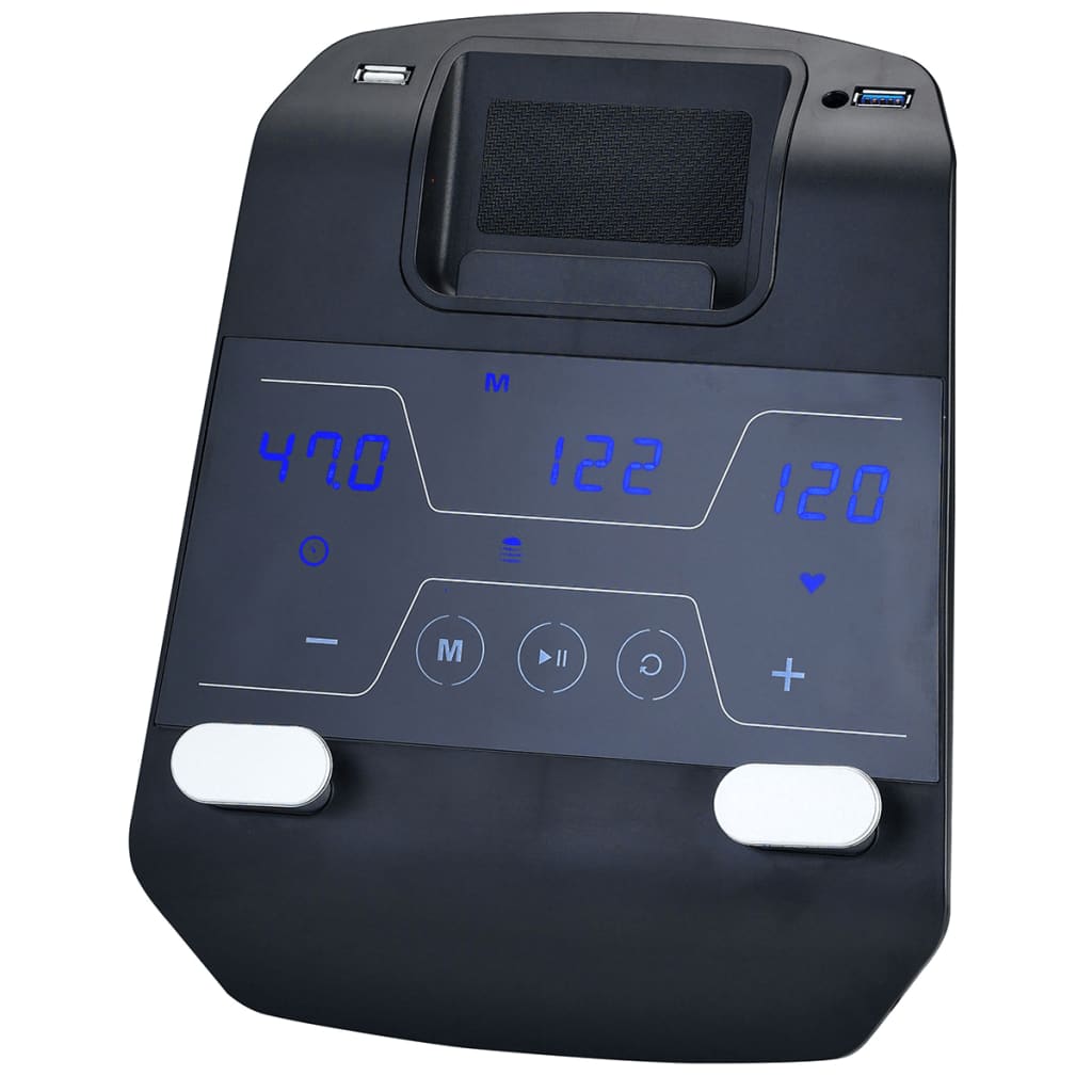 Powerpeak Magnetische hometrainer met app 9 kg zwart FHT8400