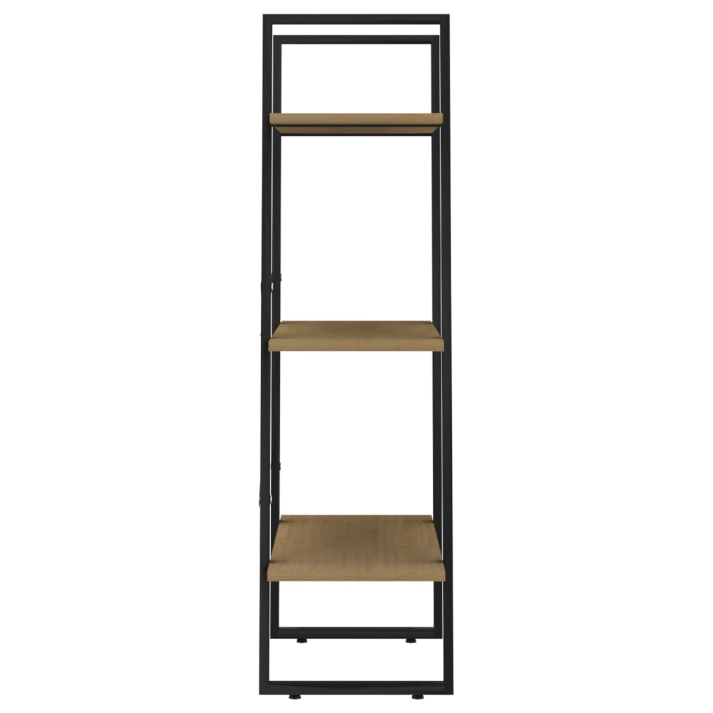 vidaXL Opbergrek 60x30x105 cm massief grenenhout bruin