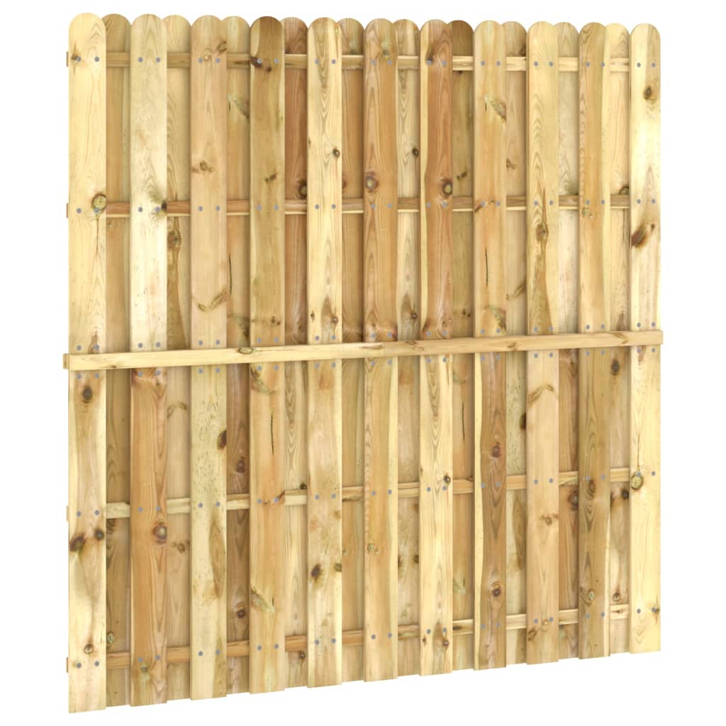 vidaXL Schuttingpaneel 180x180 cm geïmpregneerd grenenhout