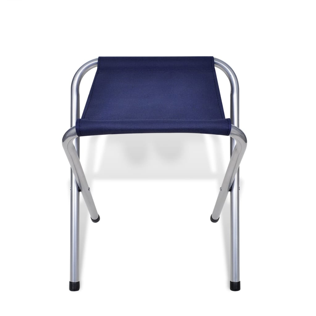 Campingtafel inklapbaar en verstelbaar aluminium 120 x 60 cm 4 stoelen