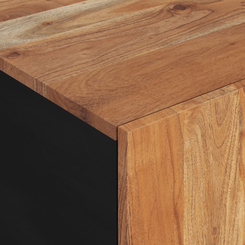 vidaXL Salontafel 100x54x40 cm massief acaciahout en bewerkt hout