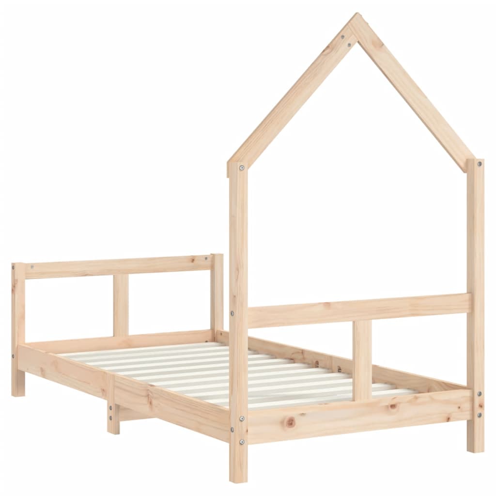 vidaXL Kinderbedframe 80x160 cm massief grenenhout