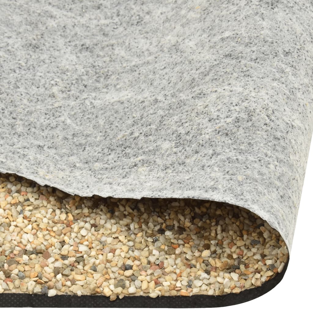 vidaXL Grindfolie 500x40 cm natuurlijke zandkleur