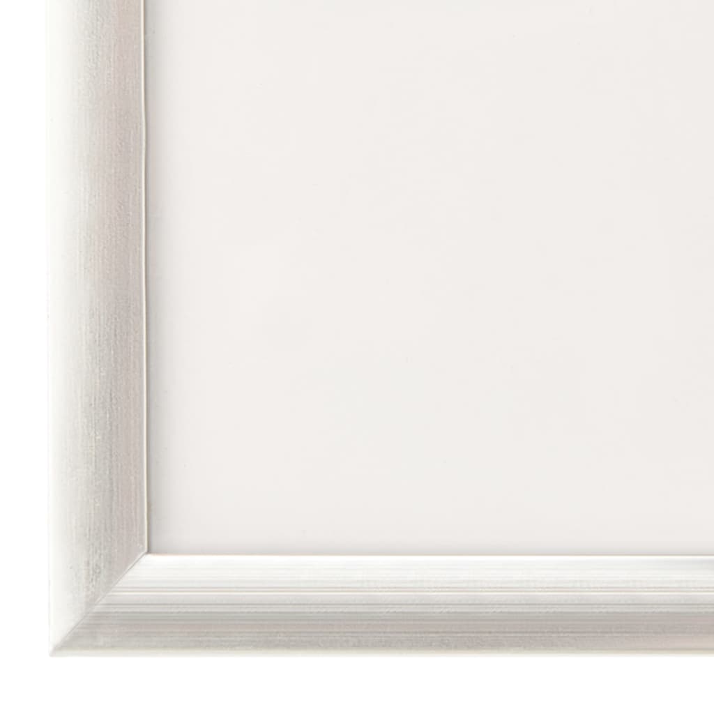 vidaXL Fotolijsten 5 st voor wand 50x60cm MDF zilverkleurig