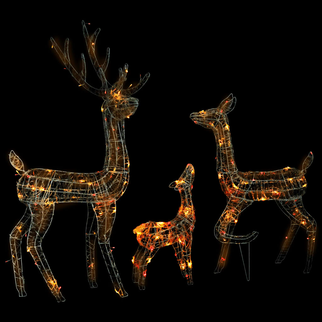 Verlicht Kerstfiguur: Rendier - Goud - Monster Shop NL