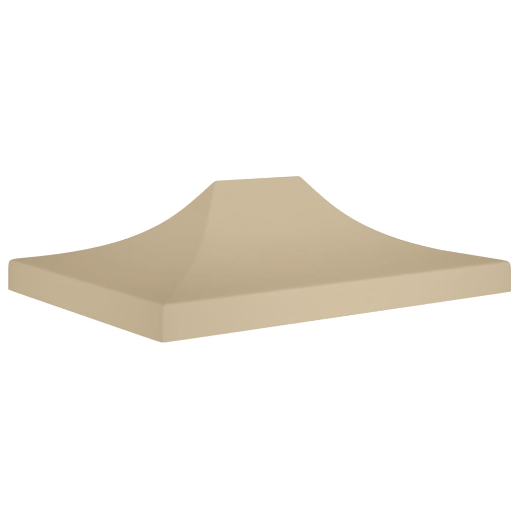 vidaXL Partytentdak 270 g/m² 4,5x3 m beige