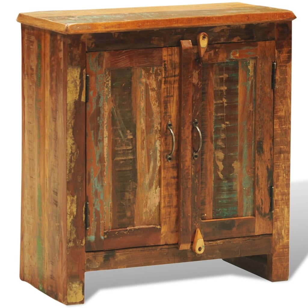 vidaXL Kast met 2 deuren vintage stijl massief gerecycled hout